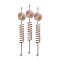 3PCS Copper Electroculture Plant Stakes Multi-purpose Plant Stand Plant Support Frame Durable Bonsai Fixing Rod Flower Vue 3PCS