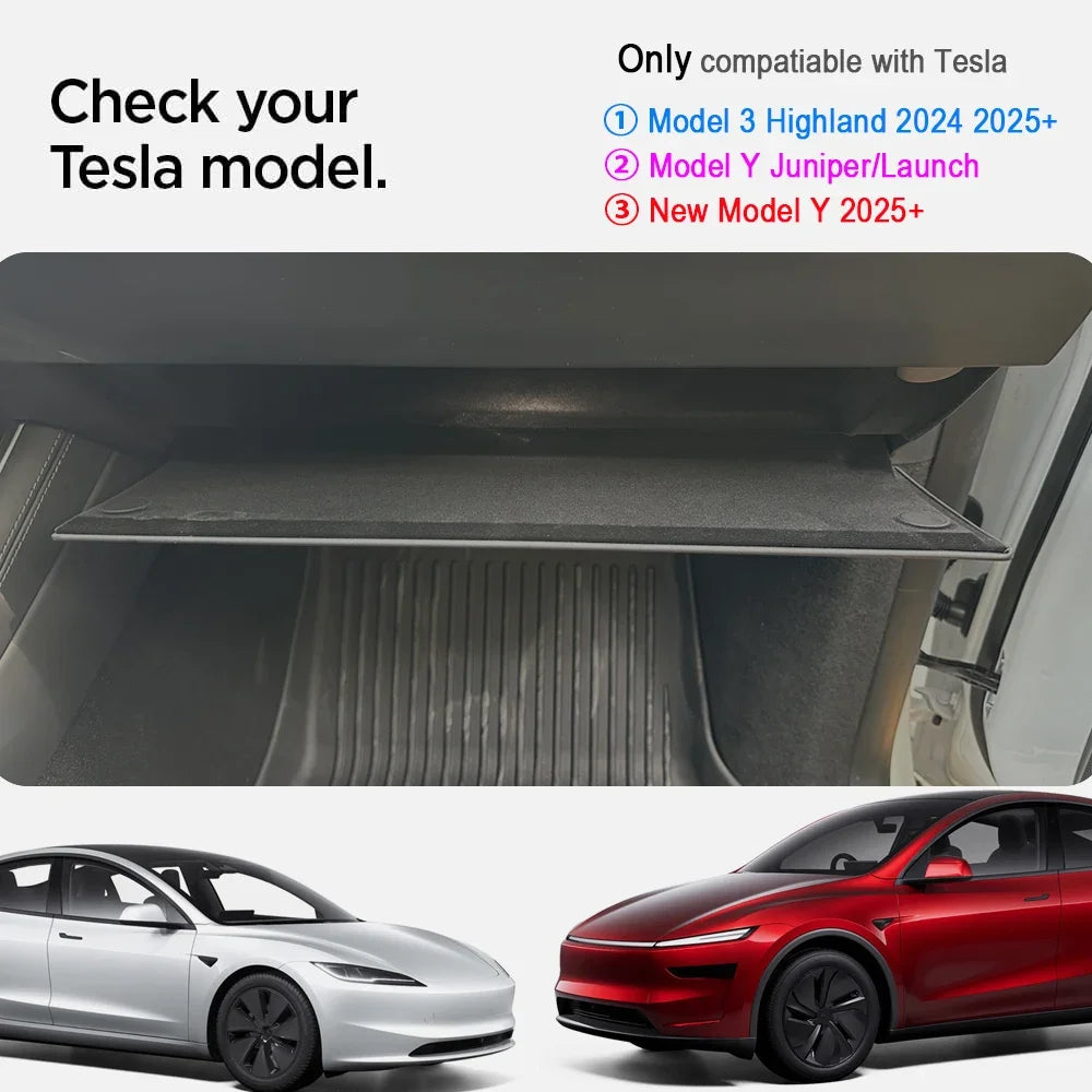 Hook for Tesla Model Y 2025 Juniper Accessories Glove Box Hidden Hook Clip for Tesla Model 3 2024-2025 Highland Accessories Vue