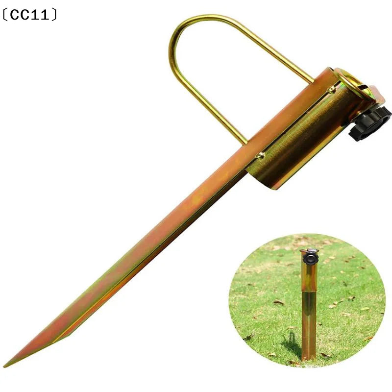 Beach Umbrella Anchor Metal Patio Holder Garden Parasol Sun Stand Vue
