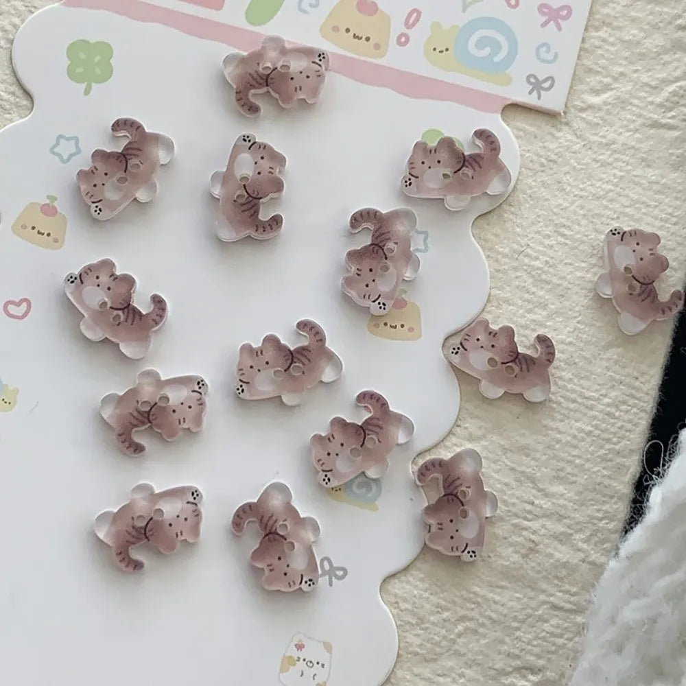 30pcs Black Cat Creative Kitty Buttons Cute Fashionable Tabby Cat Buttons Resin Ginger Cat Buttons Clothing Coat Vue