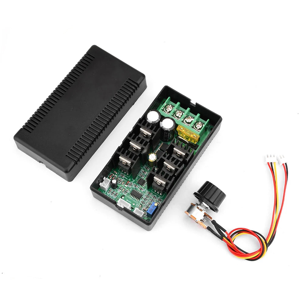 1000W PWM DC Brush Motor Governor DC10-50V 20A Motor Speed Controller Dimming Temperature Regulation Speed Regulation Switch Vue