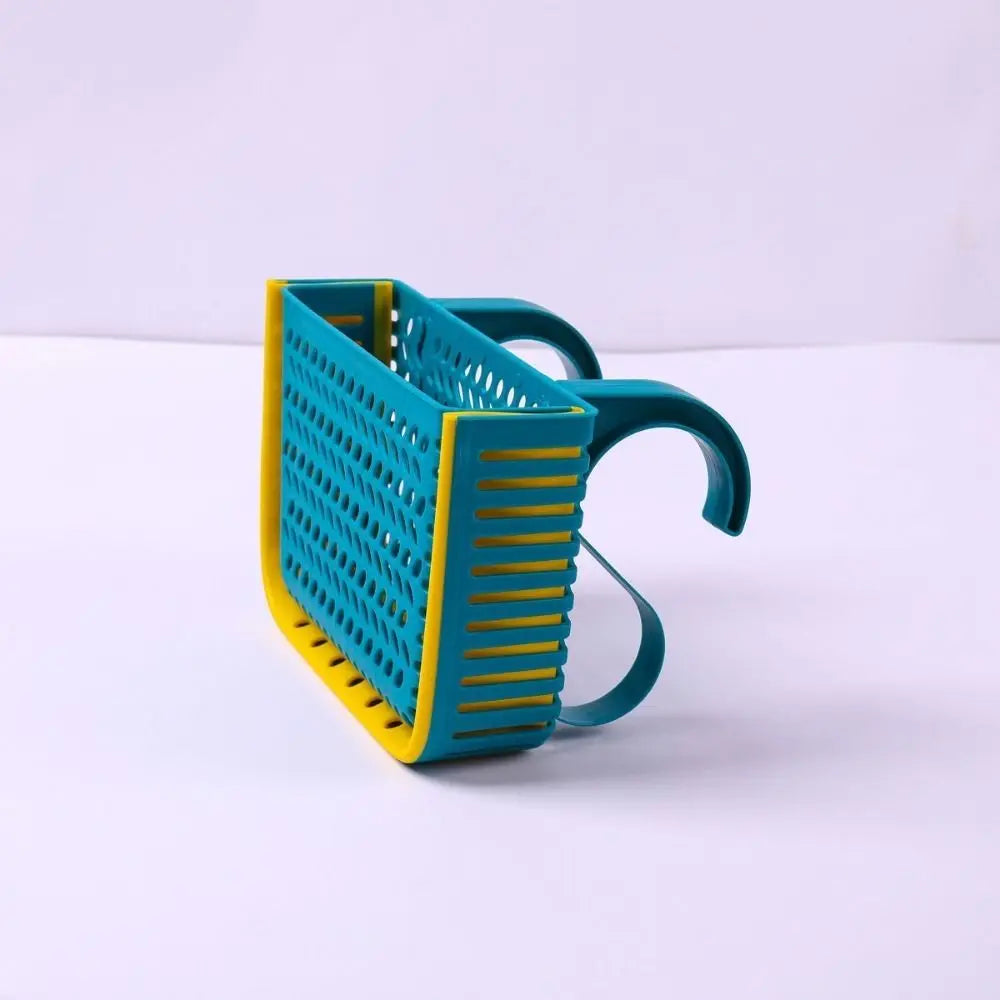 Plastic Poolside Storage Basket Hanging Large Swimming Pool Storage Basket Folding Resistant-proof Above Ground Pool Basket Vue