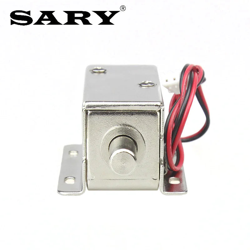 Small Access Control Electronic Lock Electric Bolt Lock DC12V Electric Control Lock Cabinet Door Lock Electric Lock Vue
