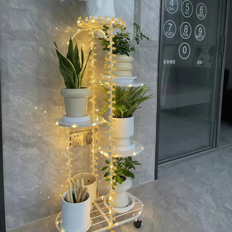 1pc200cM Simulated Golden Leaf Decorative String Lights Weddings Ramadan Holiday Decorative StringLights (Excluding Batteries) Vue