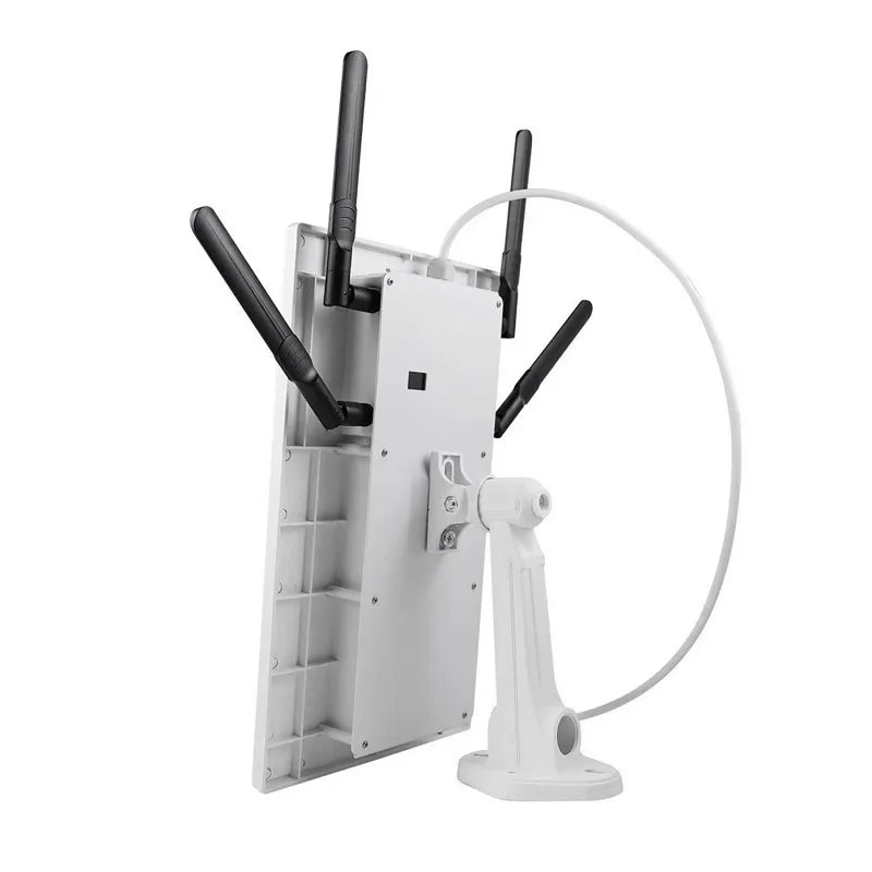 Outdoor Wireless Router Solar Panel Powered 4G LTE WiFi Router with SIM Card Slot 15W 25600mAh Waterproof 4G LTE Modem Router Vue