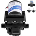 SucceBuy Fresh Water Pump 3 GPM with Pressure Switch 45PSI Detachable Strainer 12V Diaphragm Pump for RV Camper Marine Boat Lawn Vue US United States