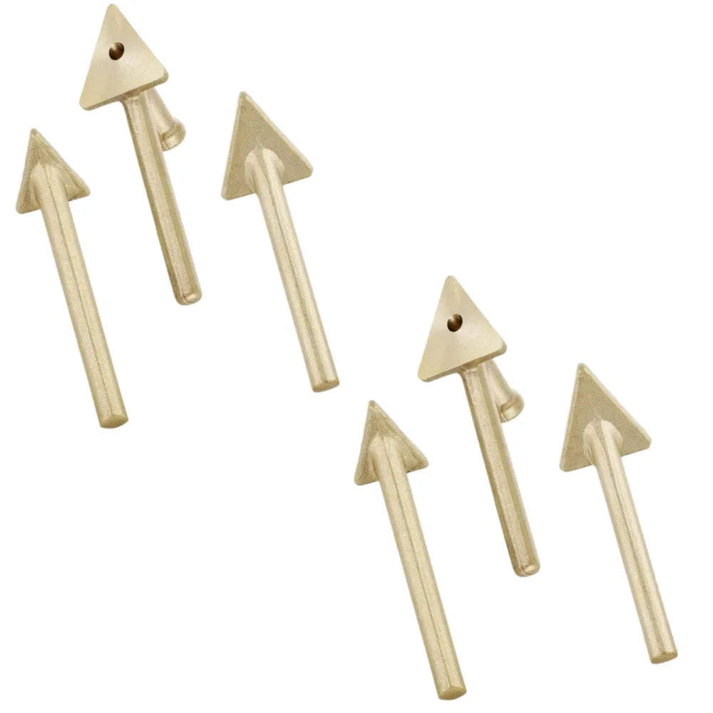 3/6pcs Soldering Iron Tips Set Copper Triangular Smoothing Head Replacement Tips for 80Watt Plastic Welder Repair Tool Vue 6pcs