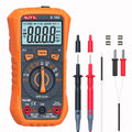 NJTY S18D/A Digital Multimeter Handheld Voltmeter Capacitance Resistance Diode Temperature Tester Backlit LCD AUTO Range AC/DC Vue S18D
