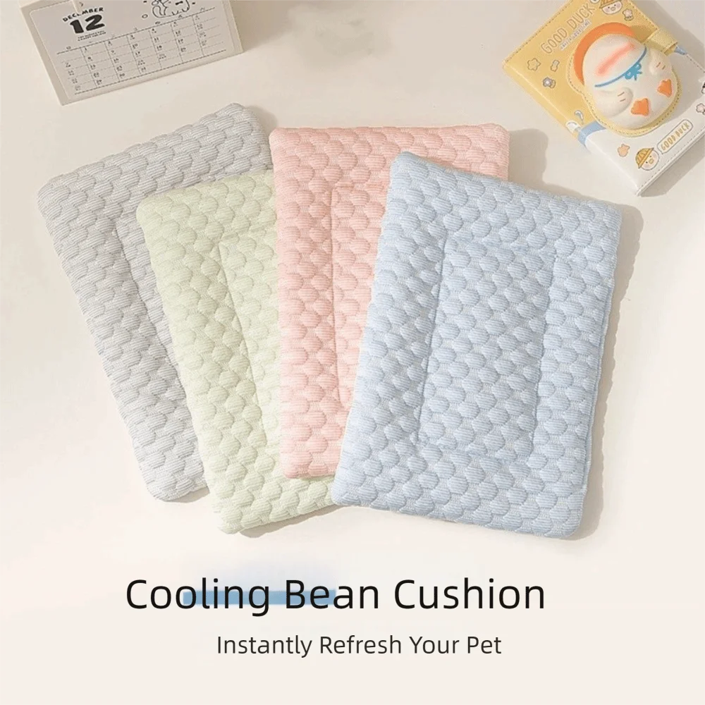 Pet Supplies Soft Hamster Cooling Mat Breathable Non-slip Guinea Pig Bed Pad Comfortable Ice Silk Pad Pet Sleeping Mat Cage Mat Vue
