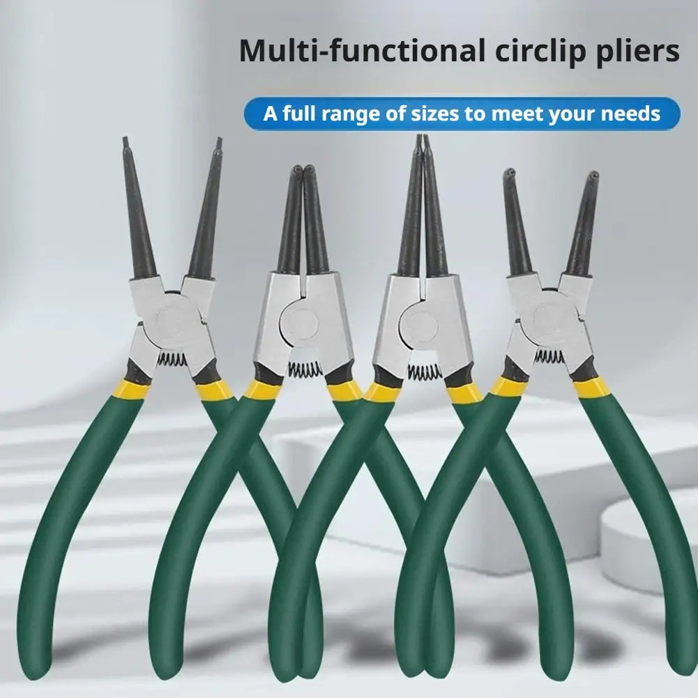 Snap Ring Pliers Set Internal External Circlip Remover Installer Tool Heavy Duty Retaining Ring Puller Hand Tools Vue