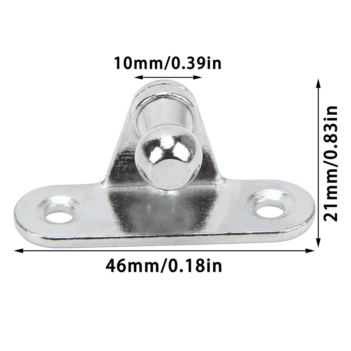 2pcs 10mm Studs for Engine Strut Ends Suitable for Hood and Gas Spring Installation Vue