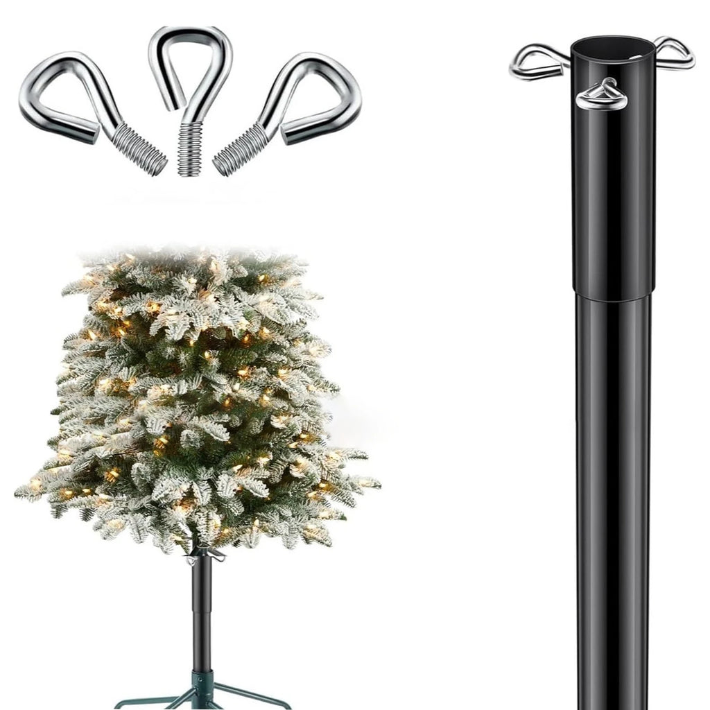 Metal Christmas Tree Height Extender Base | Sturdy & Easy Christmas Tree Accessory Vue As shown CN