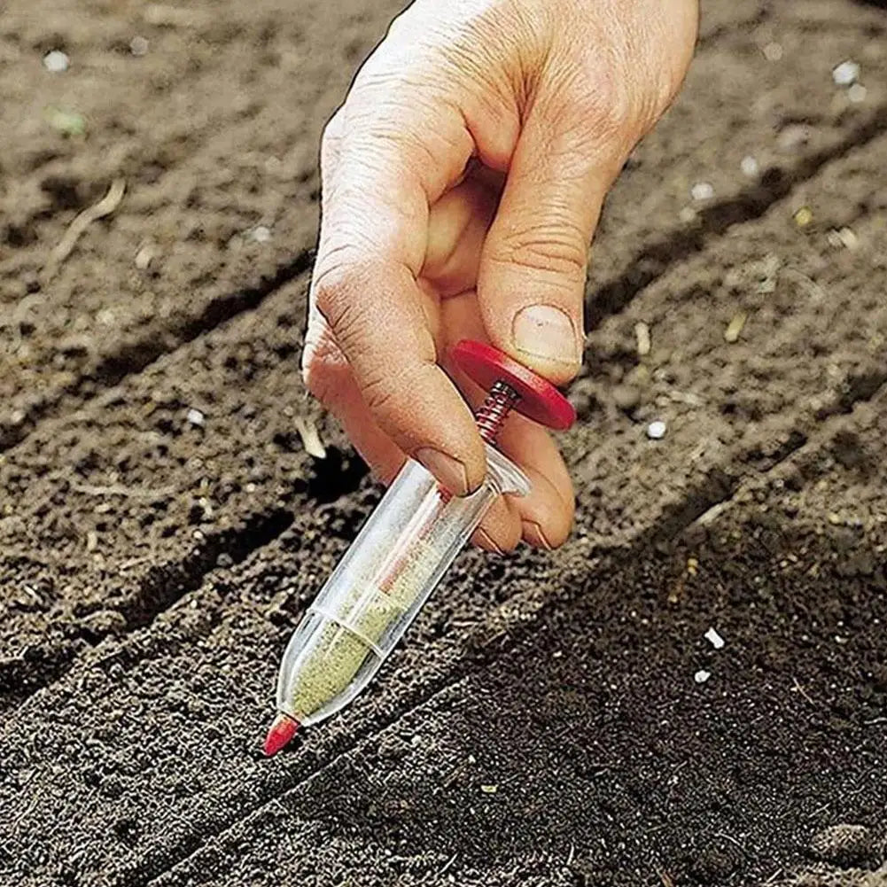 Manual Seed Dispenser Precision Hand Seeder Sower Tool For Small Seeds Mini Gardening Planter For Indoor Sowing Vue