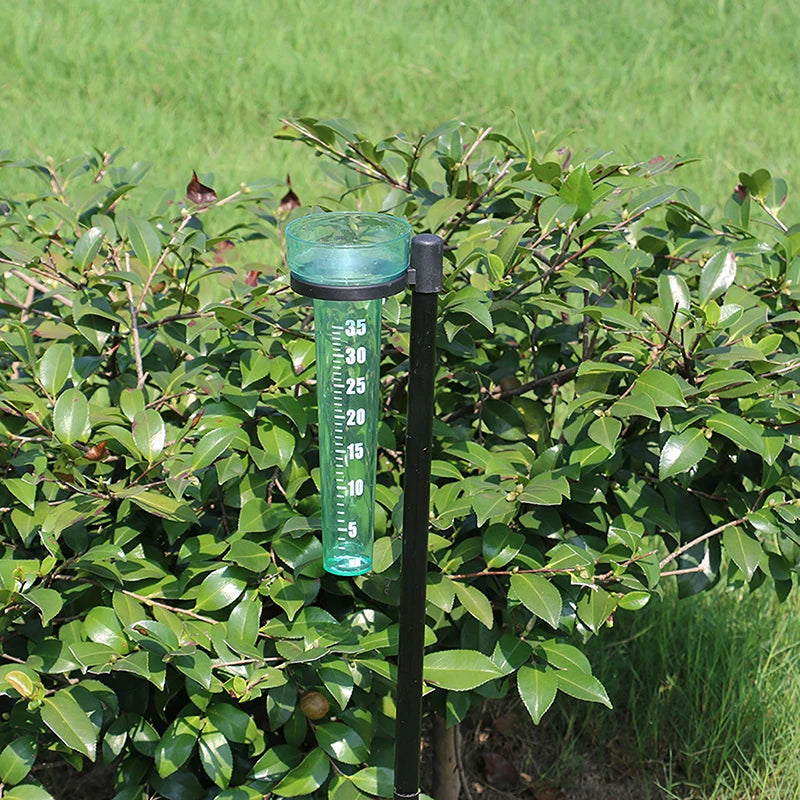 Portable Polystyrene Rain Gauge Measurement Tool For Garden Water Ground Outdoor Rain Meter Collect Rainwater Vue