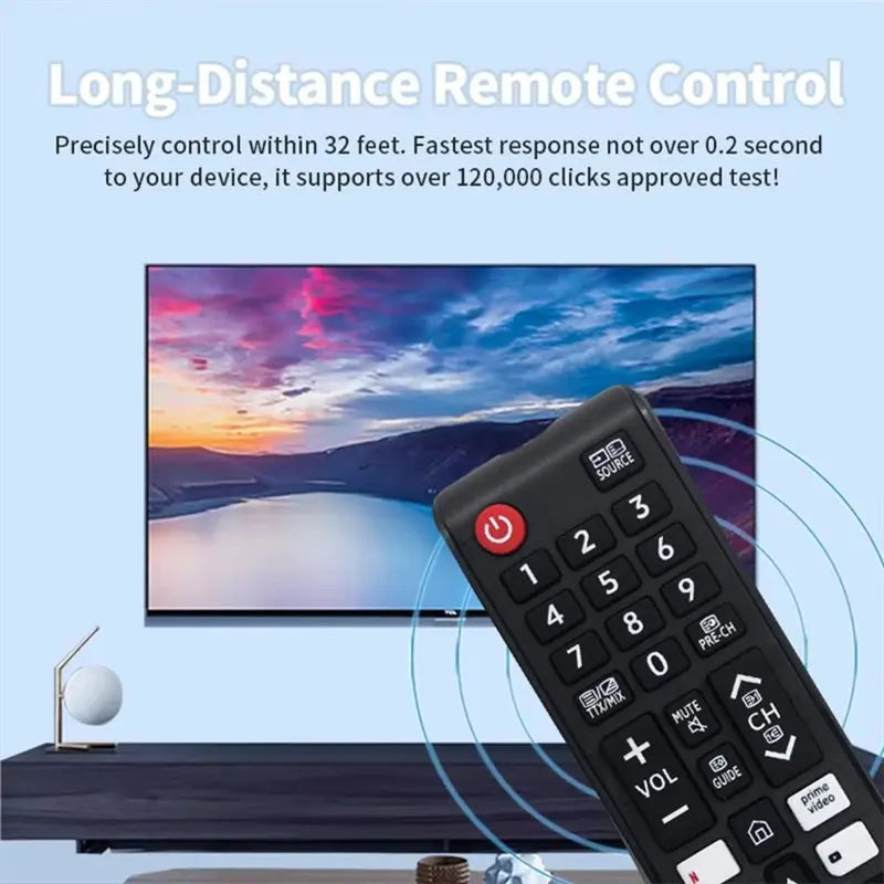 Hot-For Samsung For TV Remote Control Replacement BN59-01483A BN59-01483A Remote Control Vue