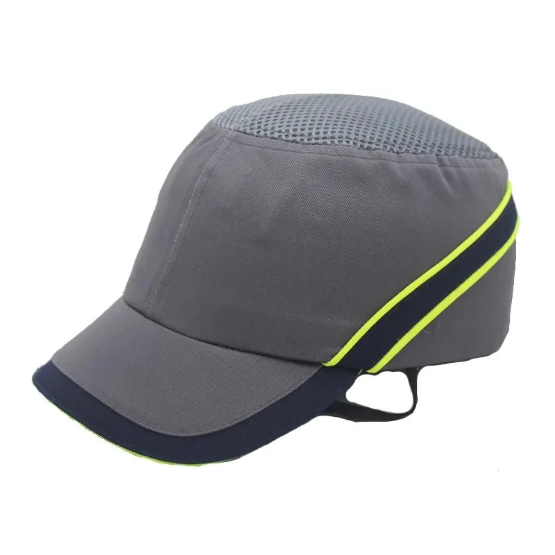 Hard Inner Shell Work Safety Bump Cap Protective Helmet Baseball Hat Style For Work Factory Shop Carrying Helmet Head Protection Vue