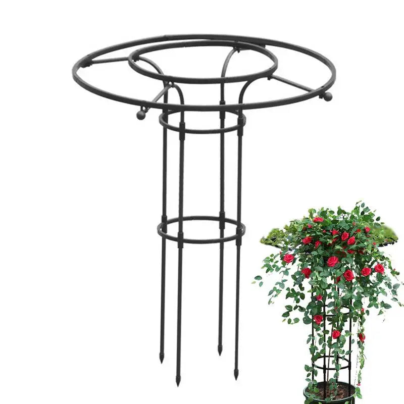 Semicircle Plant Trellis Stakes for Climbing Plants 90–210cm Plant Support Trellis Vue