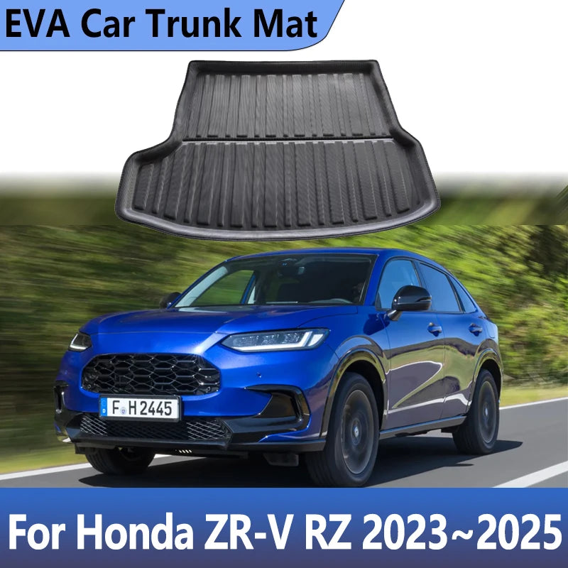 EVA Car Trunk Mat For Honda ZR-V ZRV ZR V RZ 2023 2024 2025 HR-V HRV Vezel Cargo Waterproof Carpet Storage Pad Auto Accessories Vue