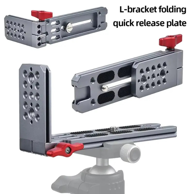 Hot-Camera L Bracket Vertical Horizontal Switching Quick Release Plate Vue