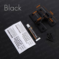 90/180 Degree Flip Door Lock,2-in-1 Security Door Latch Non-punch,Sliding Door Bolt,Barn Door Latches,Anti-theft Buckle Hardware Vue black
