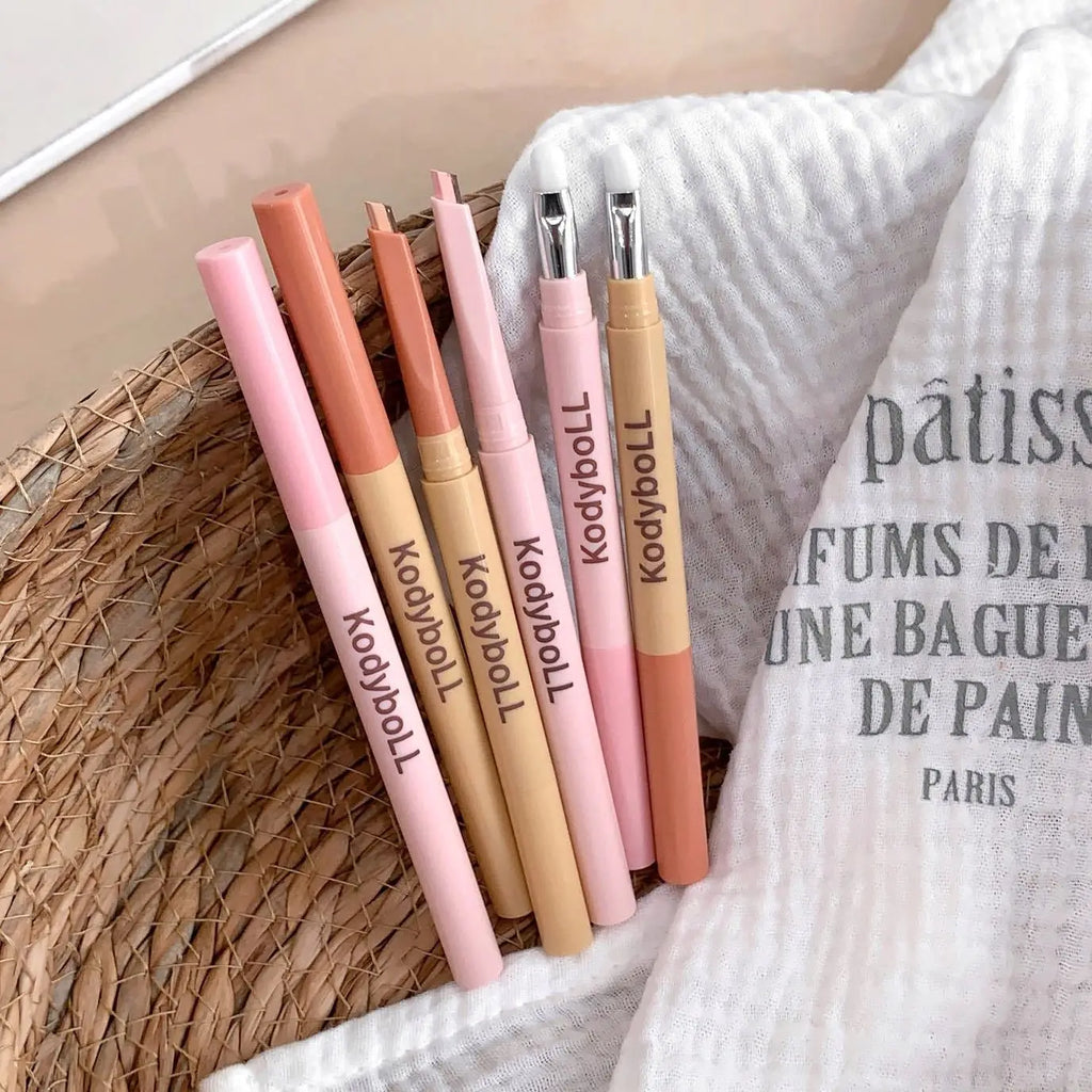 Dual-Tone Under-Eye Matte Highlighting Shadow Pencil Nude Beige Brown Brightening Cream Lying Silkworm Eyeliner Aegyo Sal Pen Vue