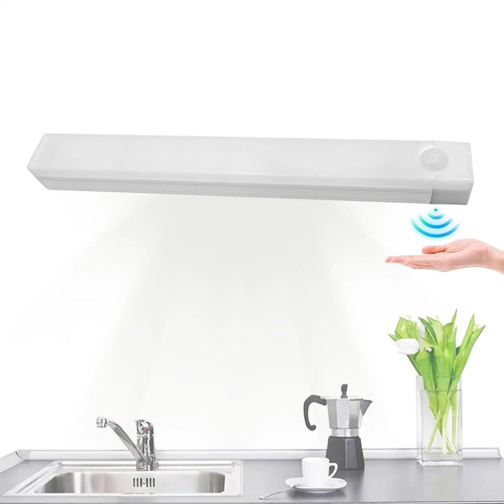 LED Under Cabinet Lights Motion Sensor night light Wireless Rechargeable Lamp Magnetic Light Kitchen Closet Cabinet Lighting Vue