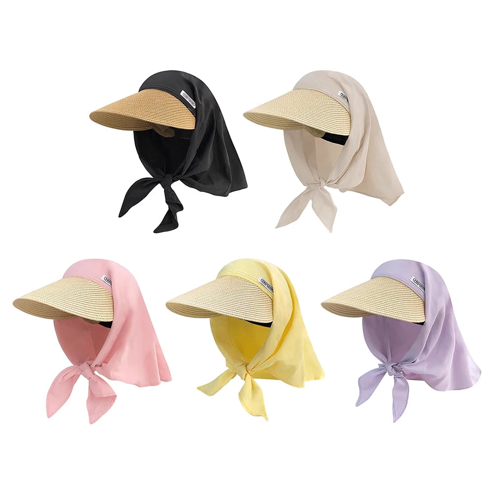 Retro Headscarf Hat Quick Drying Sweet Loli Peaked Cap Foldable