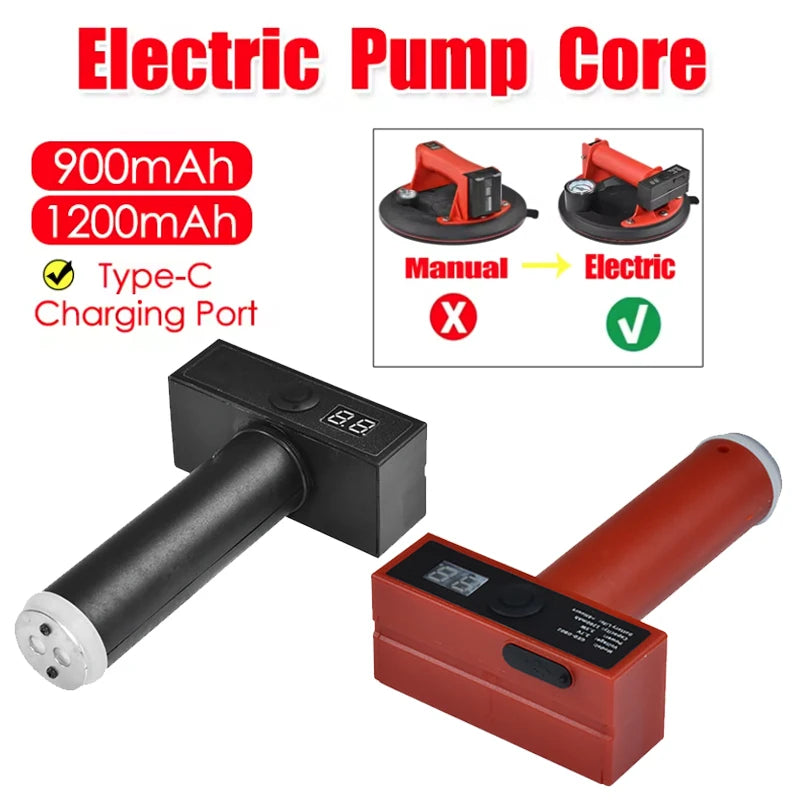 900mah 1200mAh Automatic Pressure Compensation Electric Pump Core Intelligent Electric Vacuum Suction Cup Split Pump Core Vue