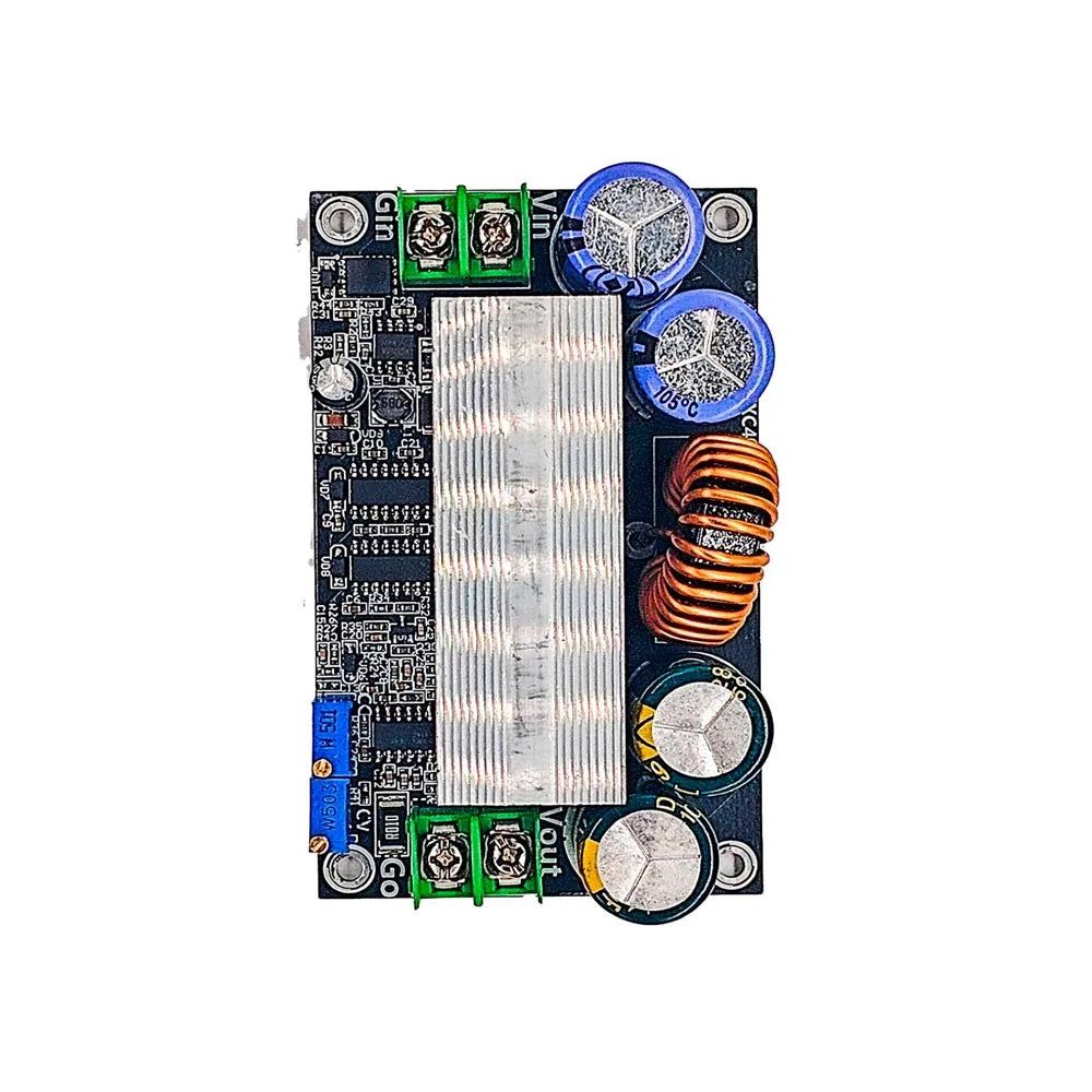 DC-DC Step-up and Step-down Power Supply Module DC13V-100V to DC5V-60V 100W Voltage Regulator Boost and Buck Power Supply Board Vue