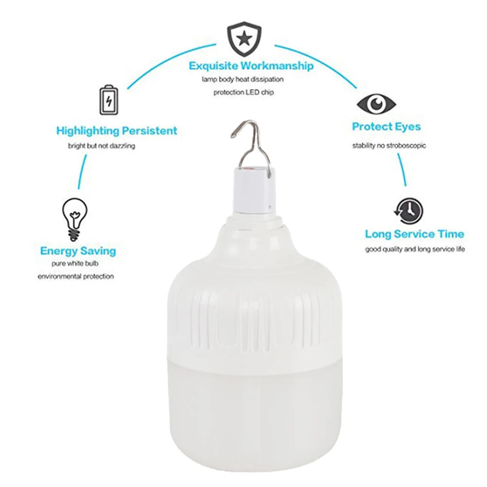 Rechargeable LED Camping Lantern – 5 Modes, Waterproof Rechargeable Camping Lantern Vue