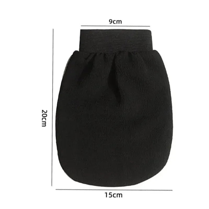 1PC Gloves Dead Skin Facial Massage Scrub Exfoliating Back Scrub Gloves Durable Multi Color Deep Cleansing Towels For Shower Vue
