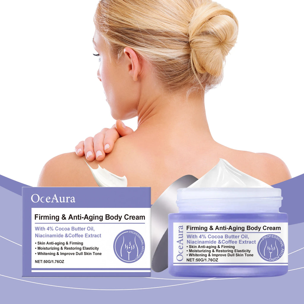 Firming Neck Cream Anti-Aging Smoothing Wrinkles Fine Lines Improves Crepey Skin Moisturizing Hyaluronic Acid Tightening Lotion Vue
