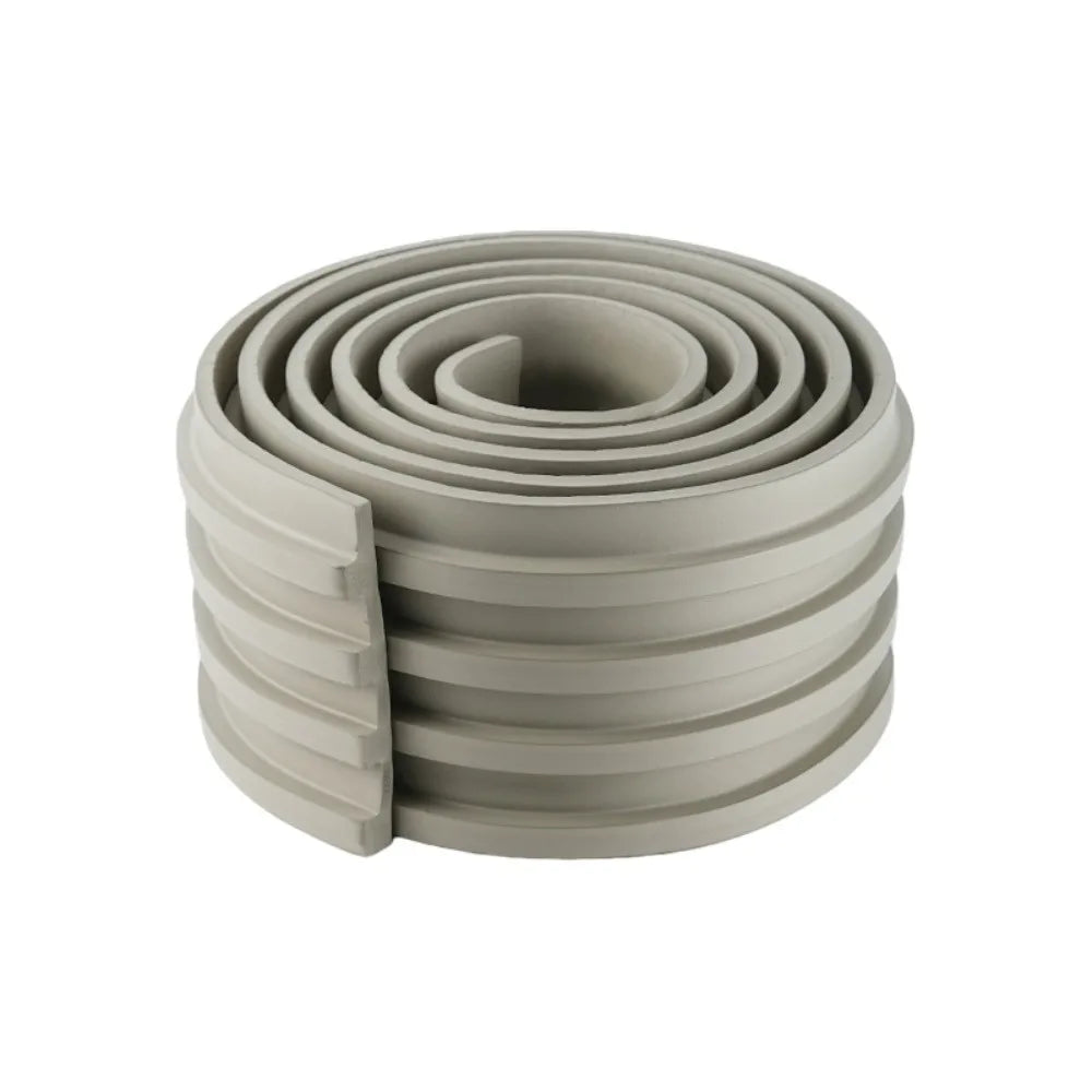 3 Meter Imitation Grille Wall Sticker Thick NBR Foam Fluted Wall Panel Self-adhesive Moisture-proof Fluted Wall Trim Vue