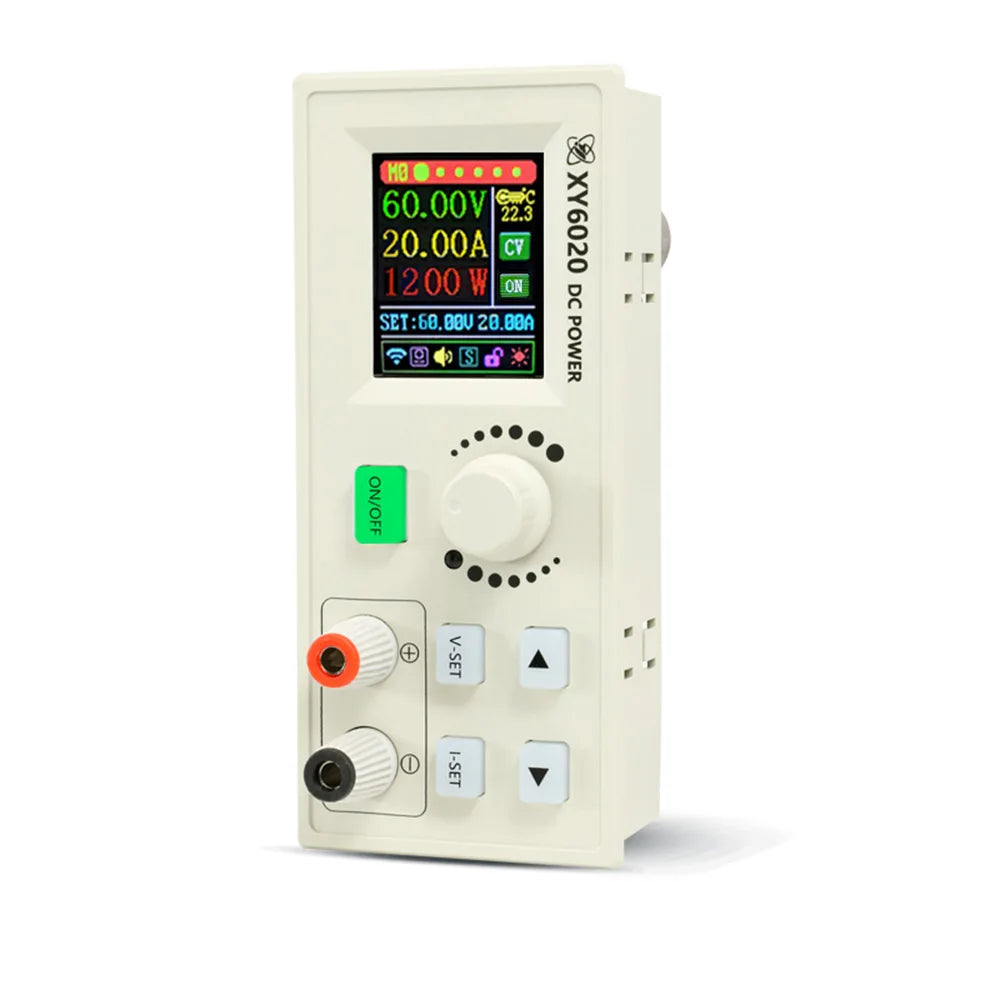 XY6020 DC-DC Buck Converter 20A 1200W CNC Adjustable DC Stabilized Constant Voltage and Current Step-down Power Supply Module Vue