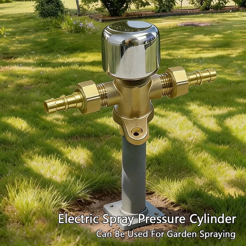 Removable Sprayer Pressure Cylinder Full Copper Garden Booster Heavy