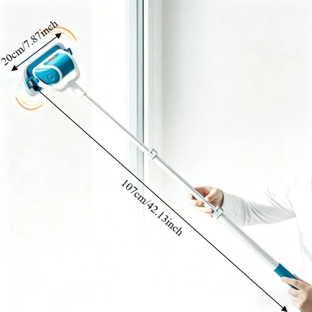 Multifunctional Detachable Electric Mop Wireless Rechargeable Glass Wiper Efficient Plastic Handheld Cleaner Shower Door Vue
