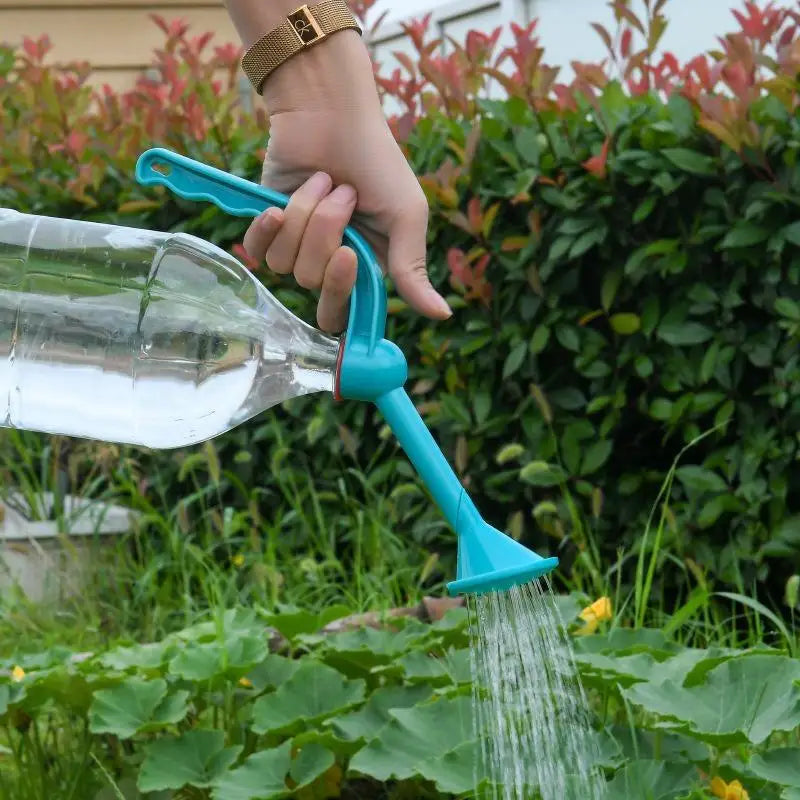 Long-spouted Watering Can with Integrated Spray Bottle for Efficient Plant Watering Vue