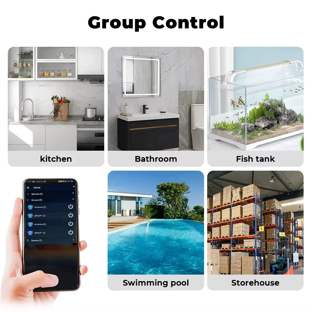 Wireless Zigbee3.0 Flood Water Leak Detector Sensor With Tuya Smart Life APP Push Abnormal Alarm Water Linkage Scene Automation Vue