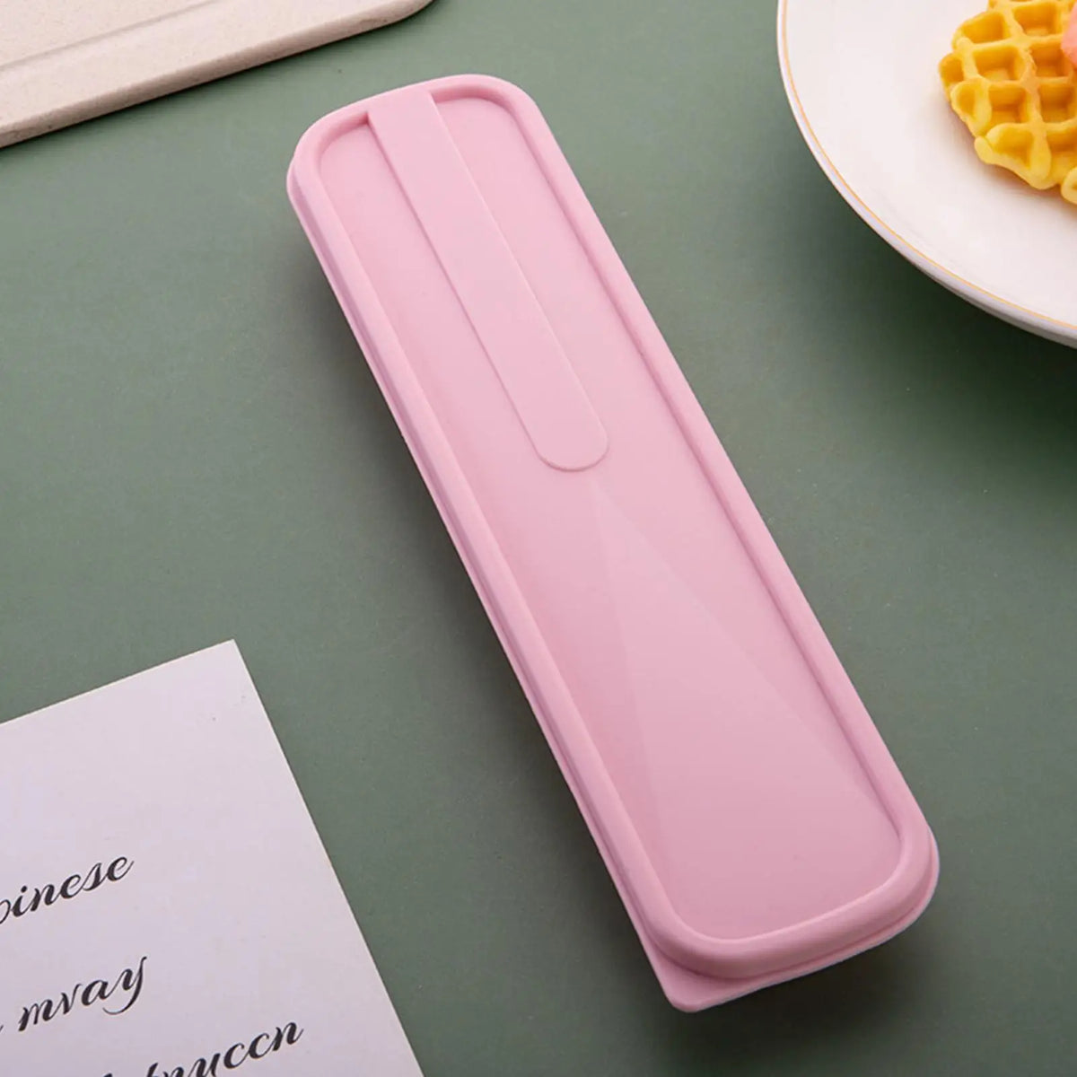 Utensil Case for School student Portable Cutlery Organizer Box Reusable Dustproof Flatware Storage picnic Travel Accessories Vue