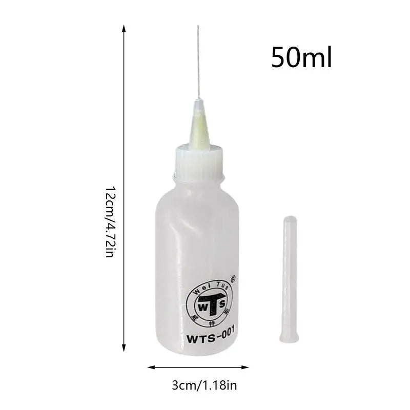Precision Tip Applicator Bottle Precision Tip Squeeze Bottle Needle Oiler Quilling Tool Portable Liquid Dropper Bottles Oil Vue