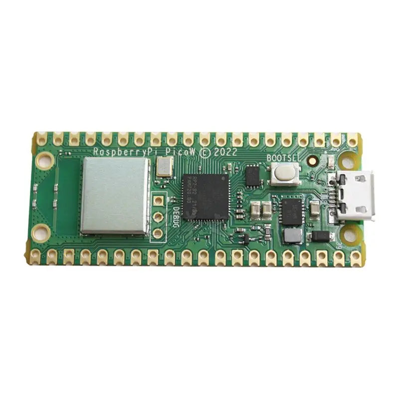 Hot-For Raspberry Pi Pico W Board With Wireless WIFI Module RP2040 Development Board Supports Micro-Python Vue