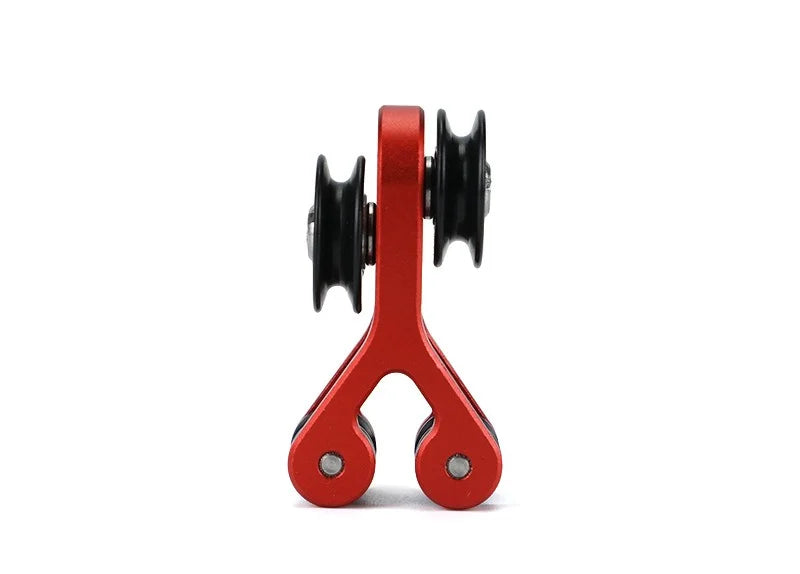 Splitter Slider Composite Bow Metal Splitter Smooth Without Breaking The Strings Bow and Arrow Accessories, High Precision Vue red