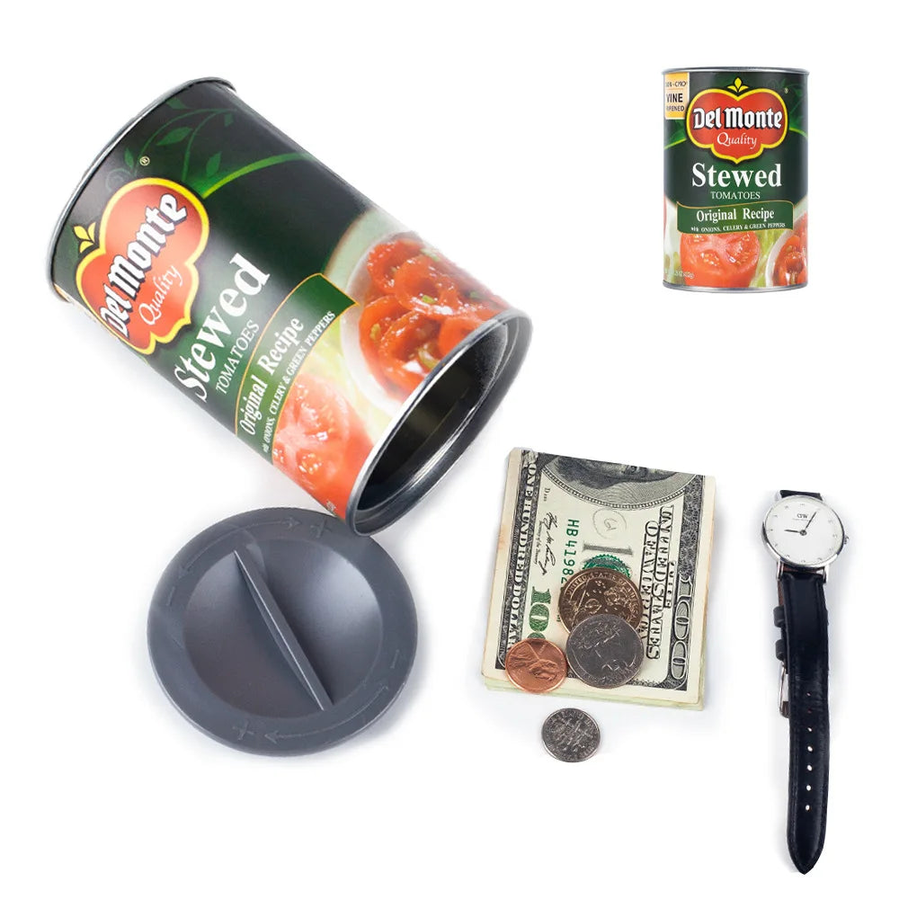 Hidden Compartment Diversion Safe Corn Can Empty Sight Secrect Stash Box Hiding Container Home Office Kitchen Cupboard Hide Cash Vue Tomatoes