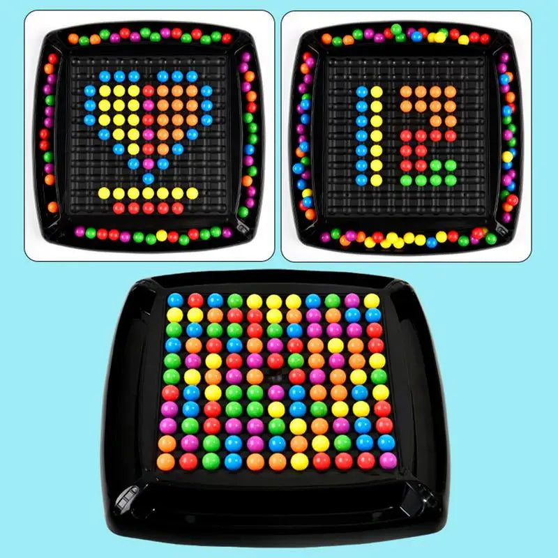 Rainbow Bead Puzzle Board Game – Strategy & Color Matching Fun Strategy Board Game Vue