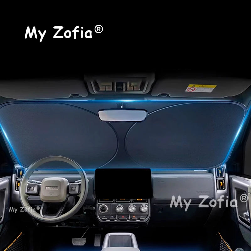 For Chery iCAR V23 iCAUR V23 2025 2026 Car Windshield Sunshade Cover Anti UV Protection Foldable Accessories Vue