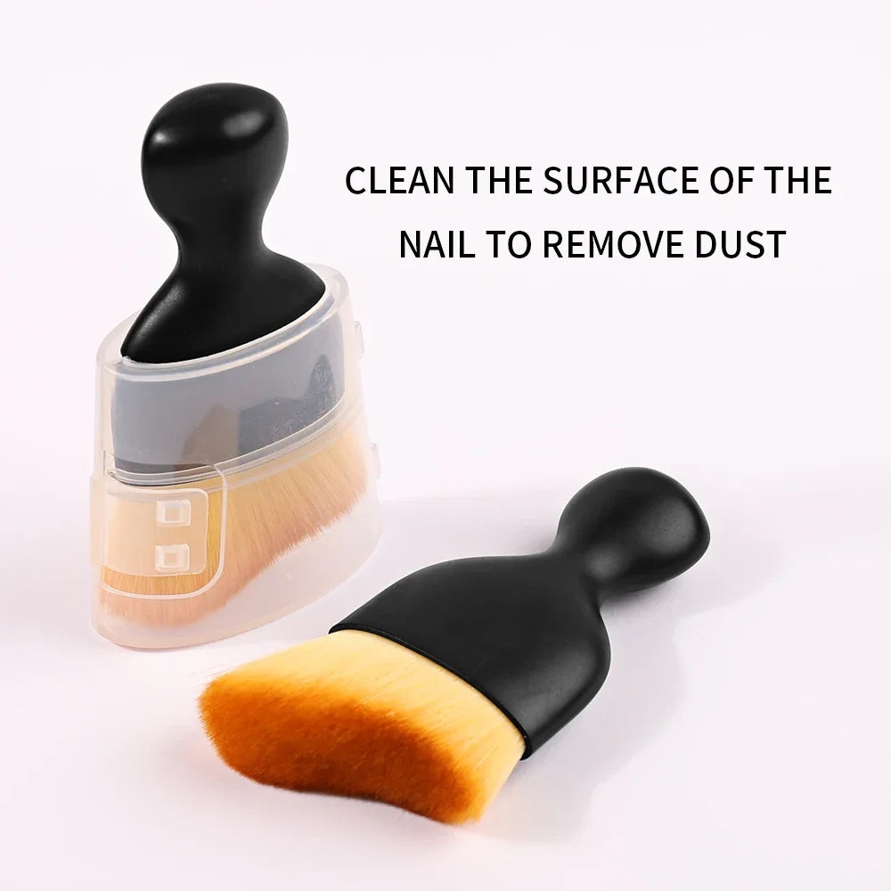 1Pcs Nail UV Tool Beauty Art Brush Polish Makeup Brushes Gel Powder Cleaning Remove Manicure Accessories Dust Brush Acrylic Vue