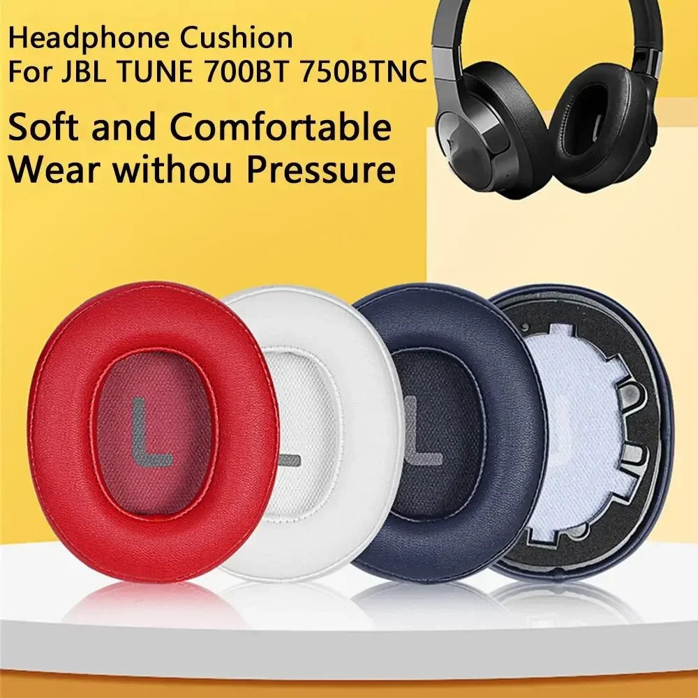 Replacement Ear Pads for JBL Tune T700BT T710 720 T750BTNC T760NC Headphones Soft Foam Ear Cushions Vue