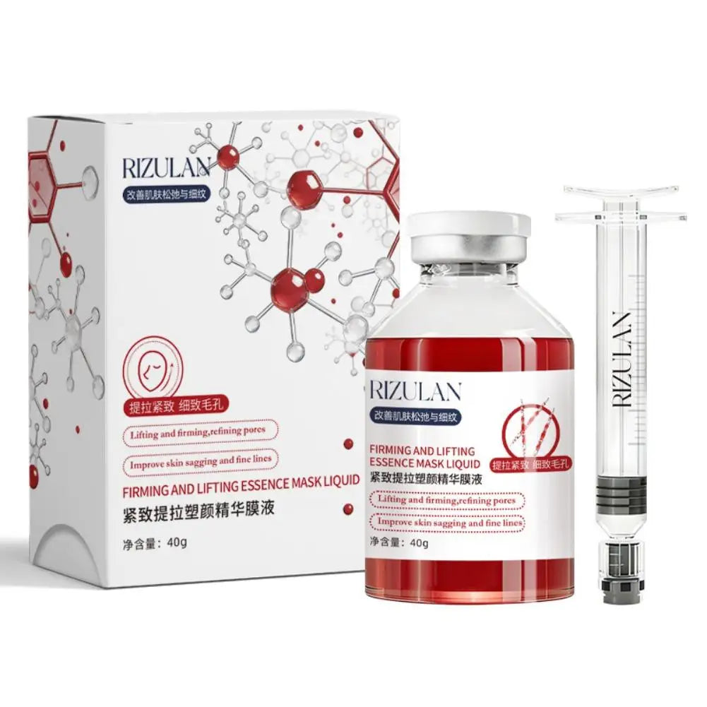40g Korean Essence Mask Liquid Firming Lifting Improve Skin Sagging Fine Lines Face Care Collagen Reveal Youthful Radiance Serum Vue 40g