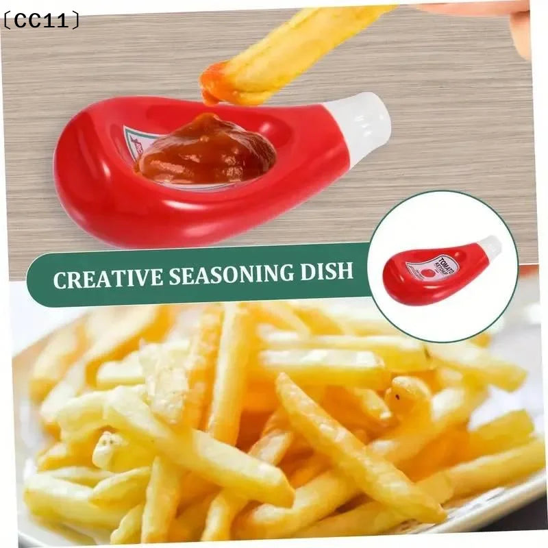 Sauce Dipping Bowls Creative Ketchup Mustard Mayonnaise Wasabi Dipping Dishes Mini Sauce Plates For Sushi Dumplings Snacks〔CC11〕 Vue