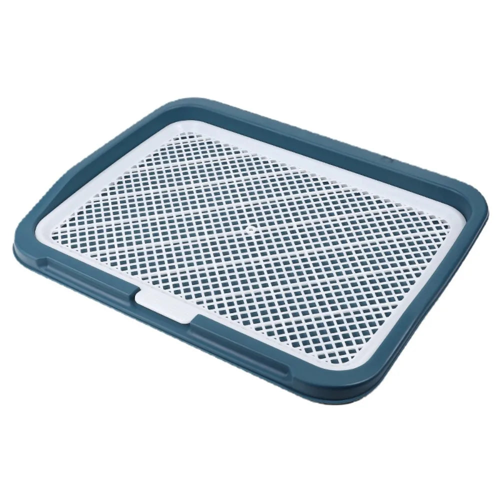 Pet Supplies Easy Clean Puppy Potty Training Tray Detachable Leak Proof Dog Toilet Tray Reusable Mesh Pet Potty Pads Indoor Vue Green
